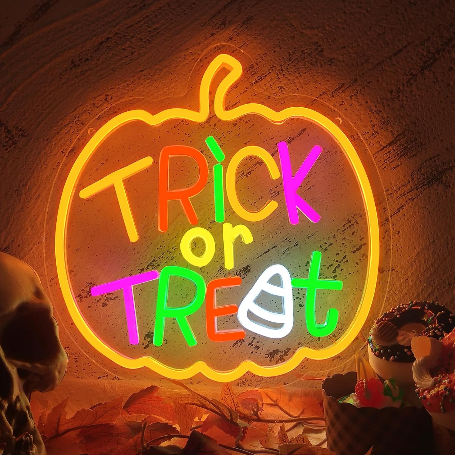 Home Decor Lighting Tricks - Şeker mısır ile Trick or Treat