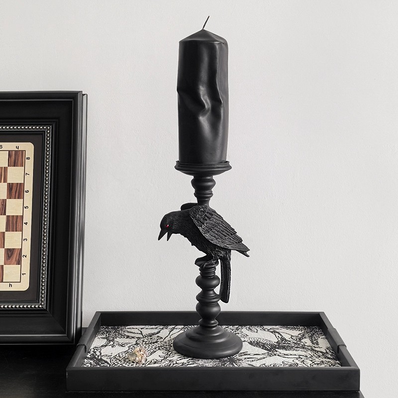 Elements Lighting Decor - Hafif lüks koyu renkli elementler karga