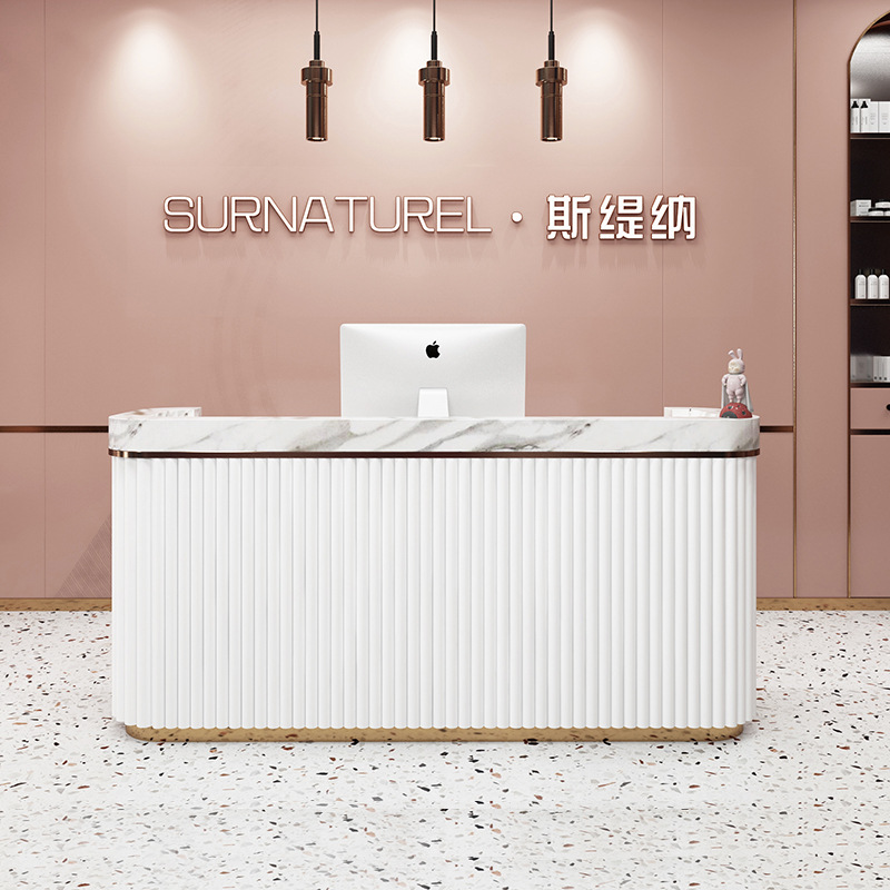 Furniture Lighting & Decor Magazine - Hafif Lüks Modern Ödeme Bankoları Mermer