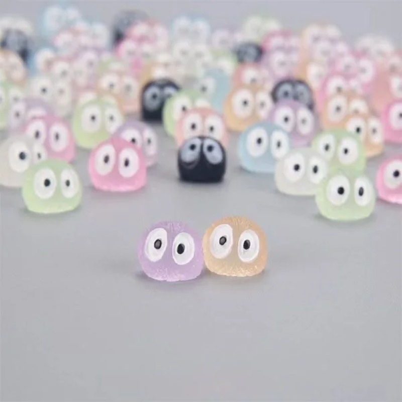 Lighting Decor Items - 1-200 Adet Işıklı Mini Reçine Hayalet