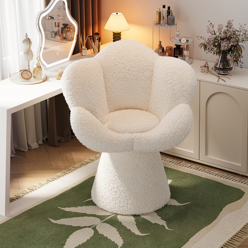 Furniture Lighting & Decor Magazine - Dönen Makyaj Koltuğu Yatak Odası Tuvalet