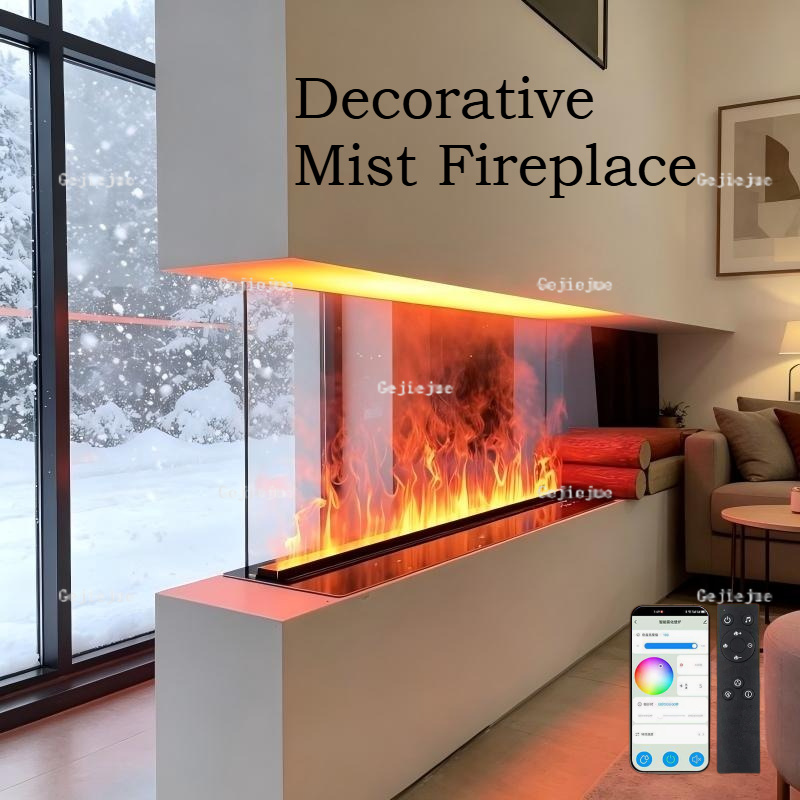 Lighting Effect Home Decor - Alev Efekti Nemlendirici Şömine, Isıtıcı Olmayan