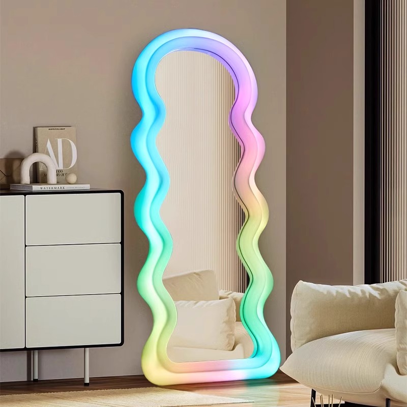 Furniture Lighting & Decor Magazine - Kore Tarzı Işık Ayna Dalgalı Işık
