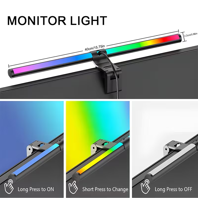 USB Güçlü LED Monitör Işık Çub - Colour Changing Bulb incelemesi ve fiyatı