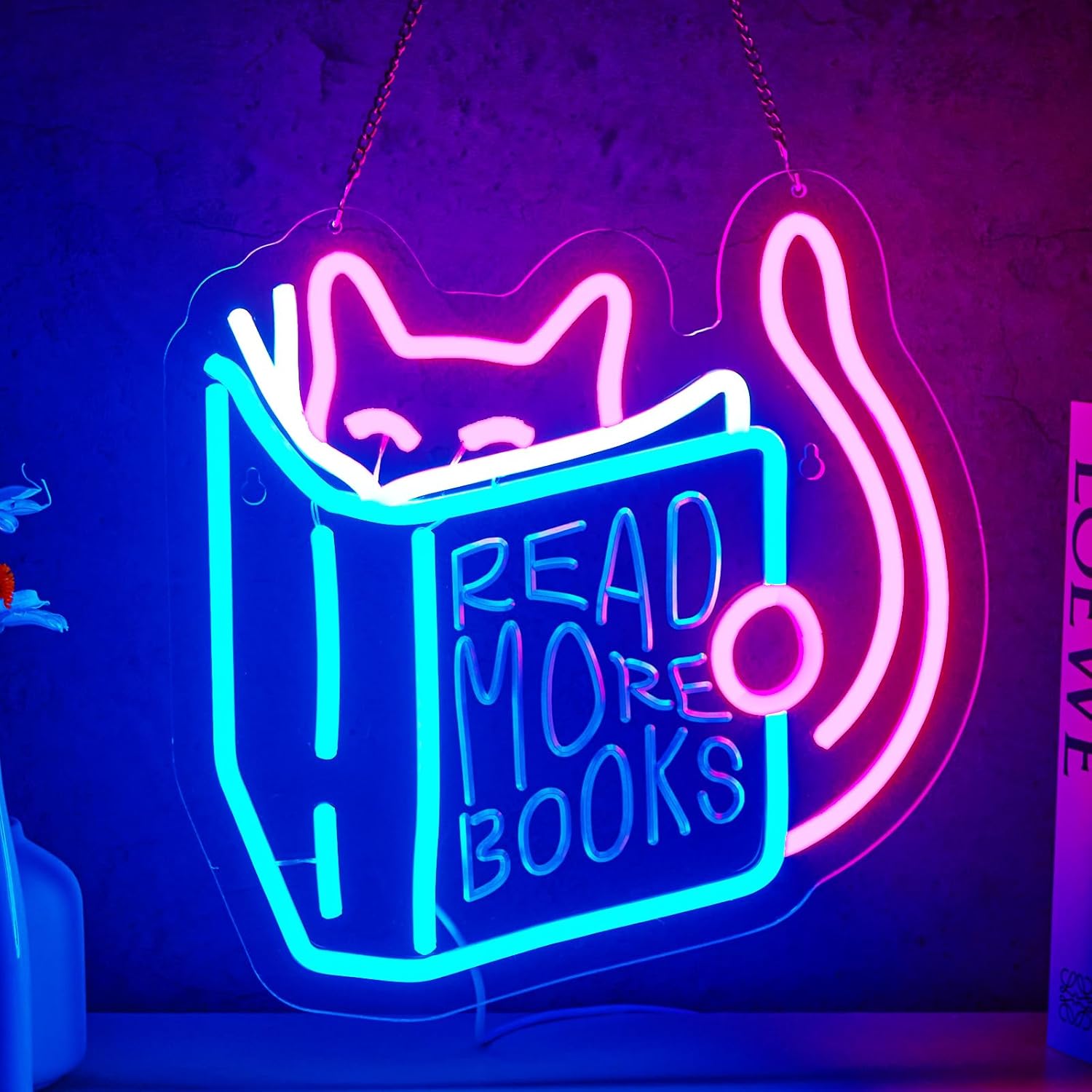 Daha Fazla Kitap Okuyun Neon T - Lighting Decor And More incelemesi ve fiyatı