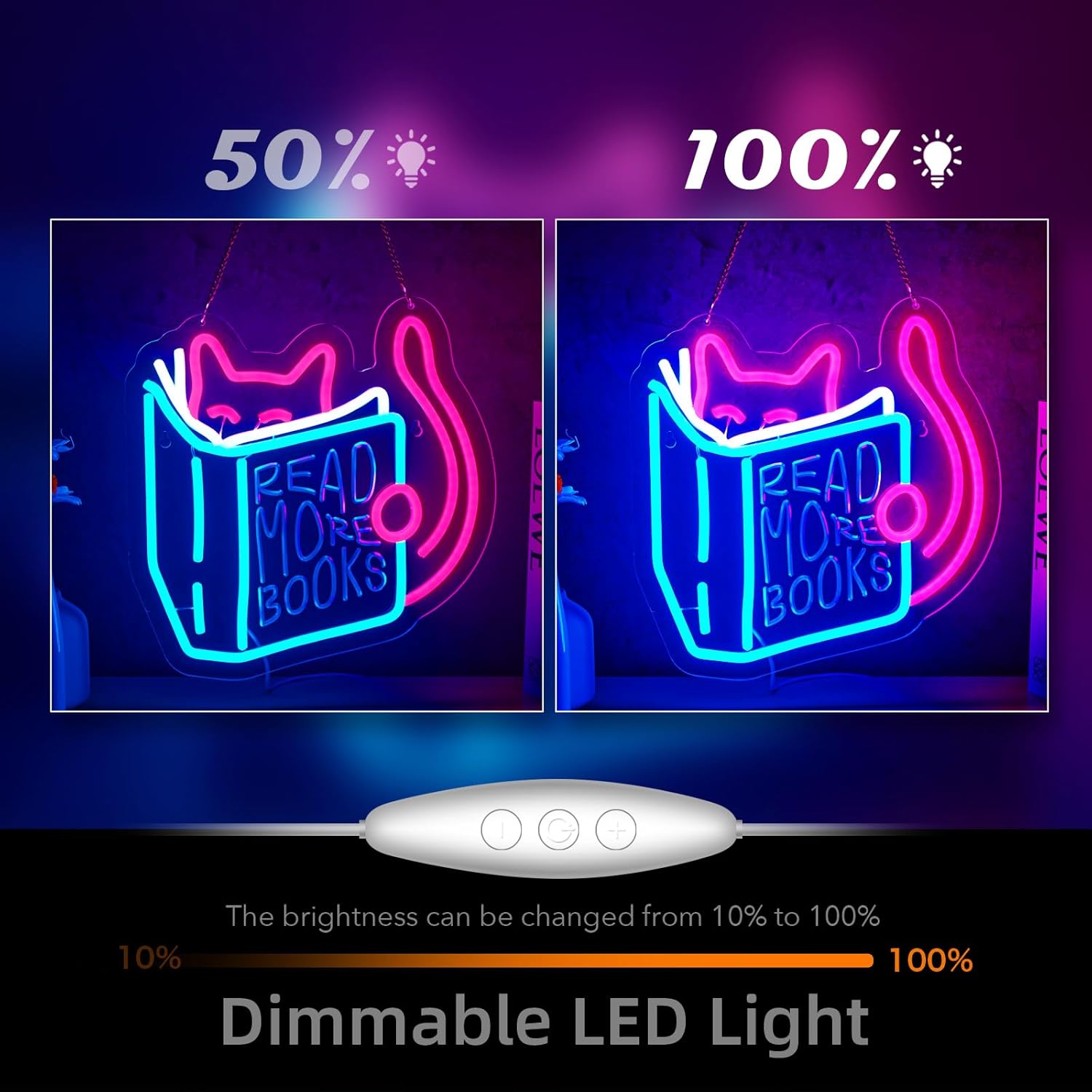 Daha Fazla Kitap Okuyun Neon T - Lighting Decor And More incelemesi ve fiyatı