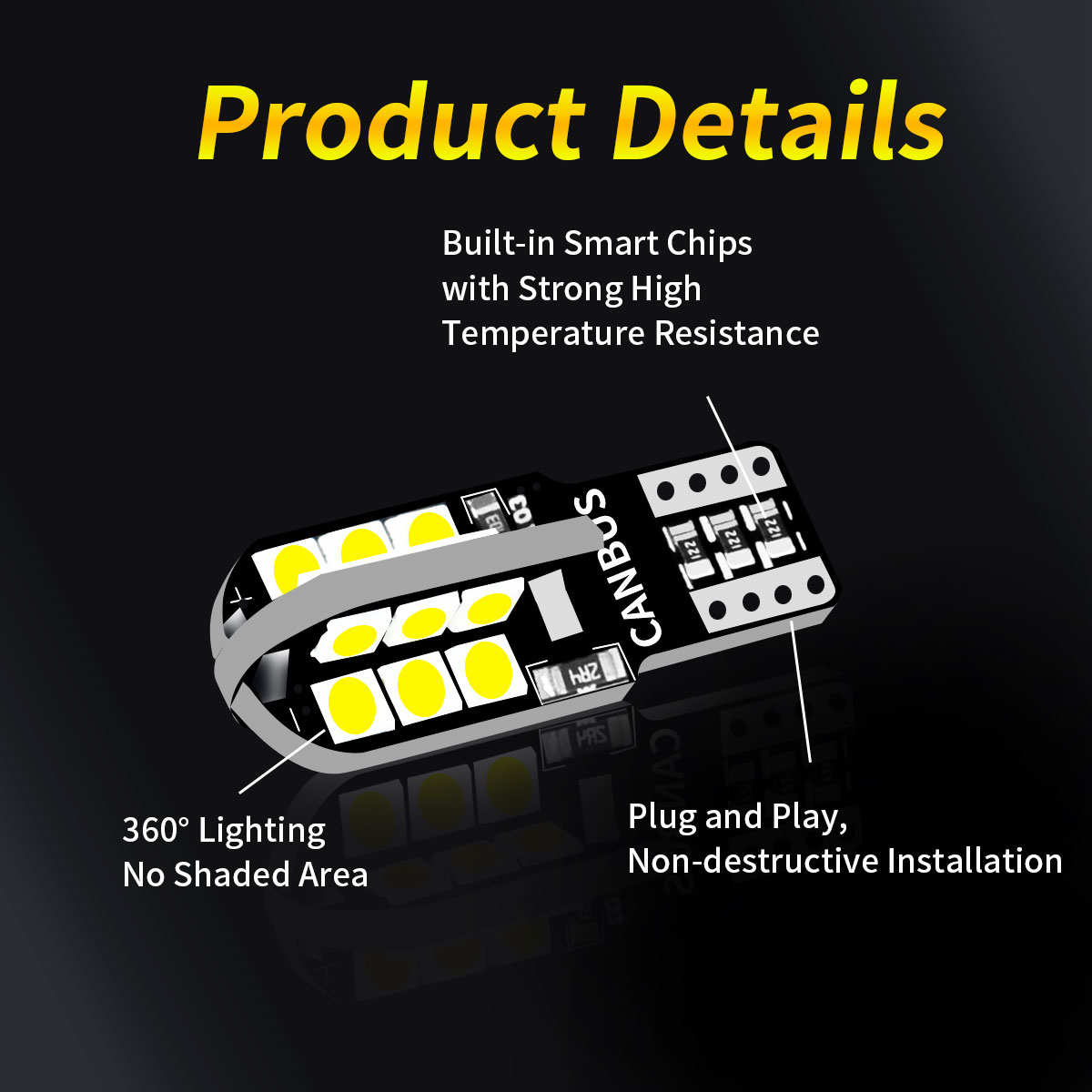 Araba Sinyal Ampulleri W5W WY5 - Colour Changing Bulb incelemesi ve fiyatı