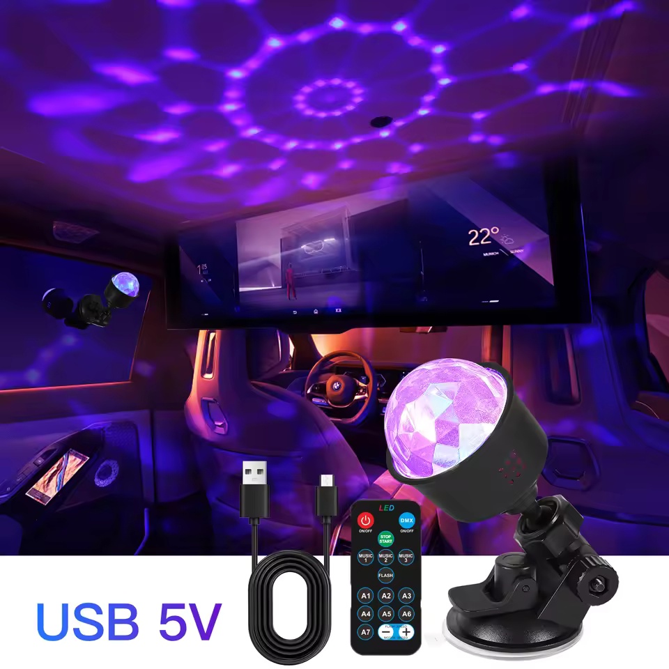RGB Ses Aktifli LED Disko Topu - Lighting Effect Home Decor incelemesi ve fiyatı