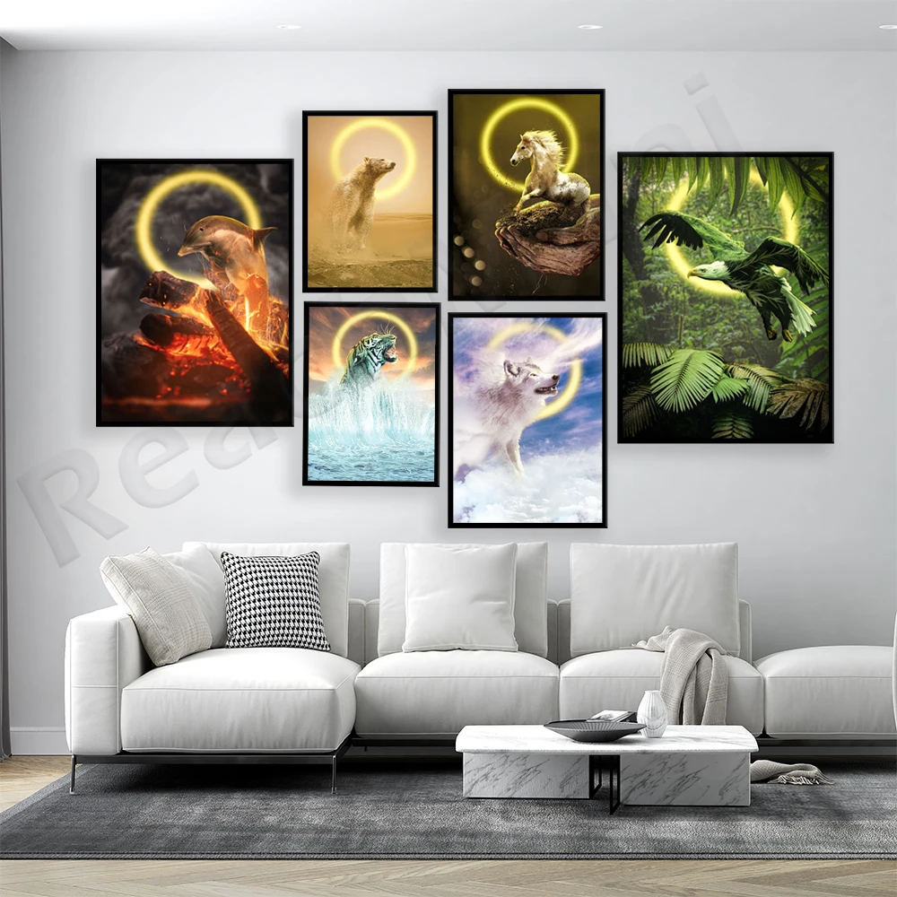 Elementler kartal, kurt, yunus - Elements Lighting Decor incelemesi ve fiyatı