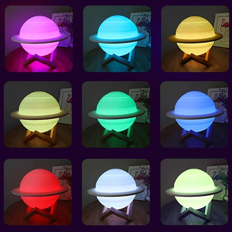 LED gece lambası 3D baskı Satu - Colour Changing Bulb incelemesi ve fiyatı