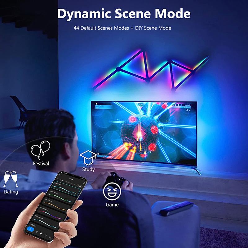 Akıllı RGB Duvar Lambası, Müzi - Lighting Decoration Ideas incelemesi ve fiyatı