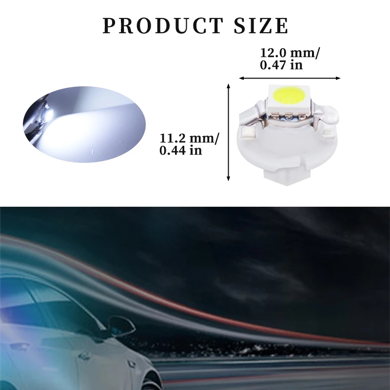 10 adet 12V 7 renkler B8.4 yep - Colour Changing Bulb incelemesi ve fiyatı