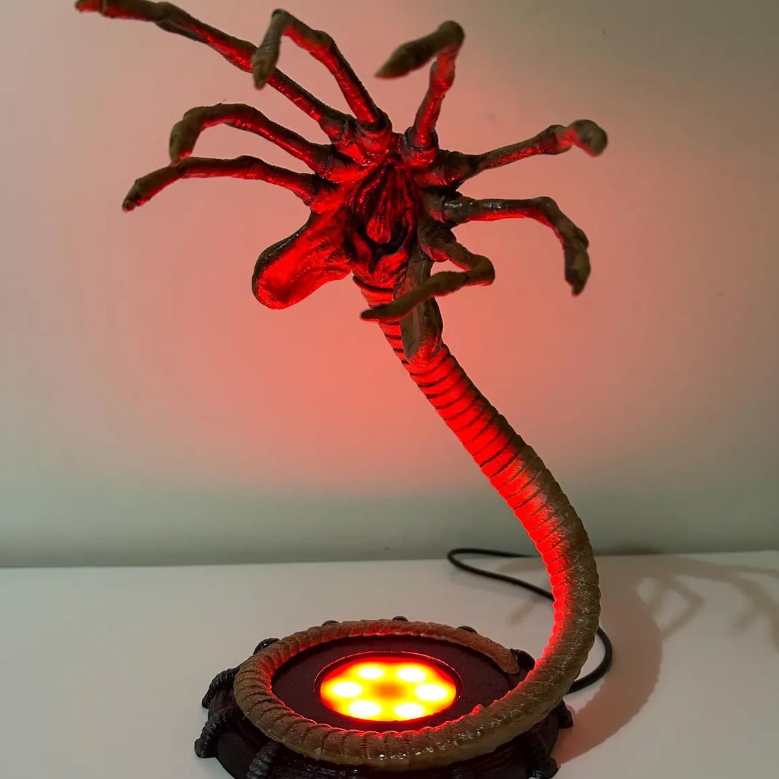 Uzaylı Facehugger Lambası Gece - Lighting Decor Items incelemesi ve fiyatı