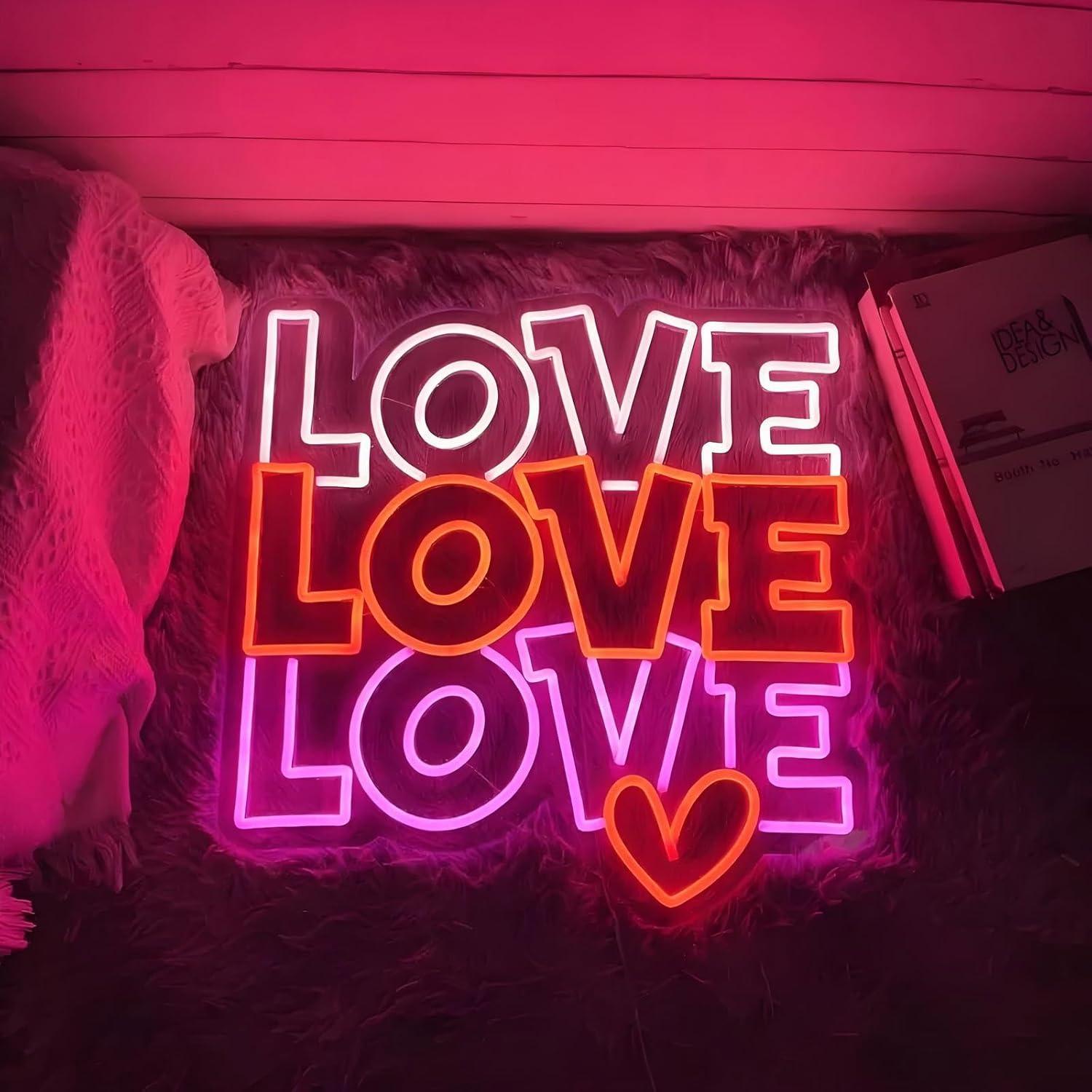 Aşk Neon Tabela USB Kısılabili - Lighting Decoration For Wedding incelemesi ve fiyatı