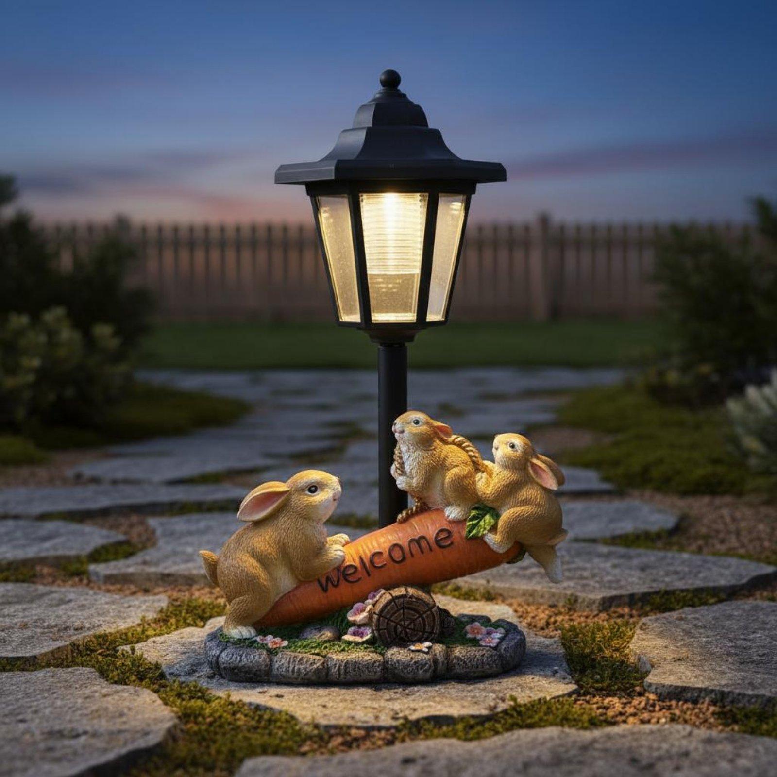 Güneş Enerjili Tavşan Heykeli  - Lighting Decoration Ideas incelemesi ve fiyatı