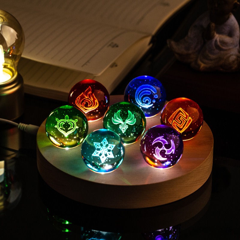 2026 Yeni Genshin Impact 6cm 4 - Elements Lighting Decor incelemesi ve fiyatı