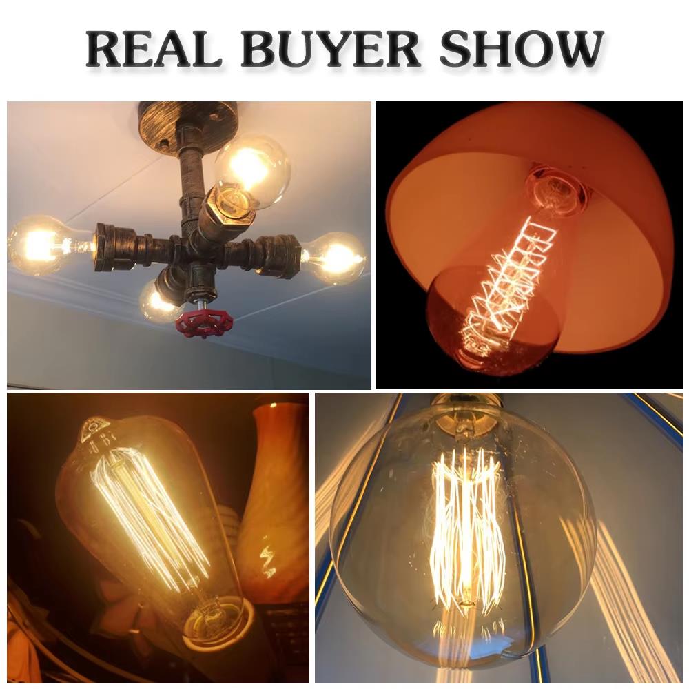 Retro Edison Ampul E27 40W 220 - Lighting Decor Items incelemesi ve fiyatı