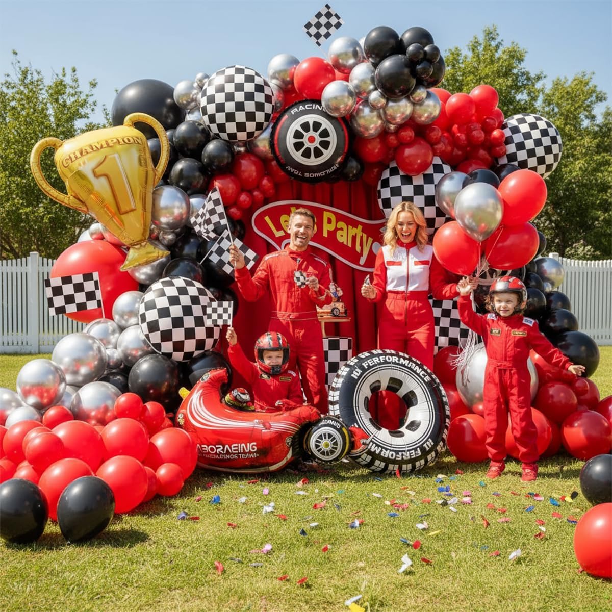 Yarış Arabası Balon Kemeri Set - Lighting Mcqueen Decor incelemesi ve fiyatı