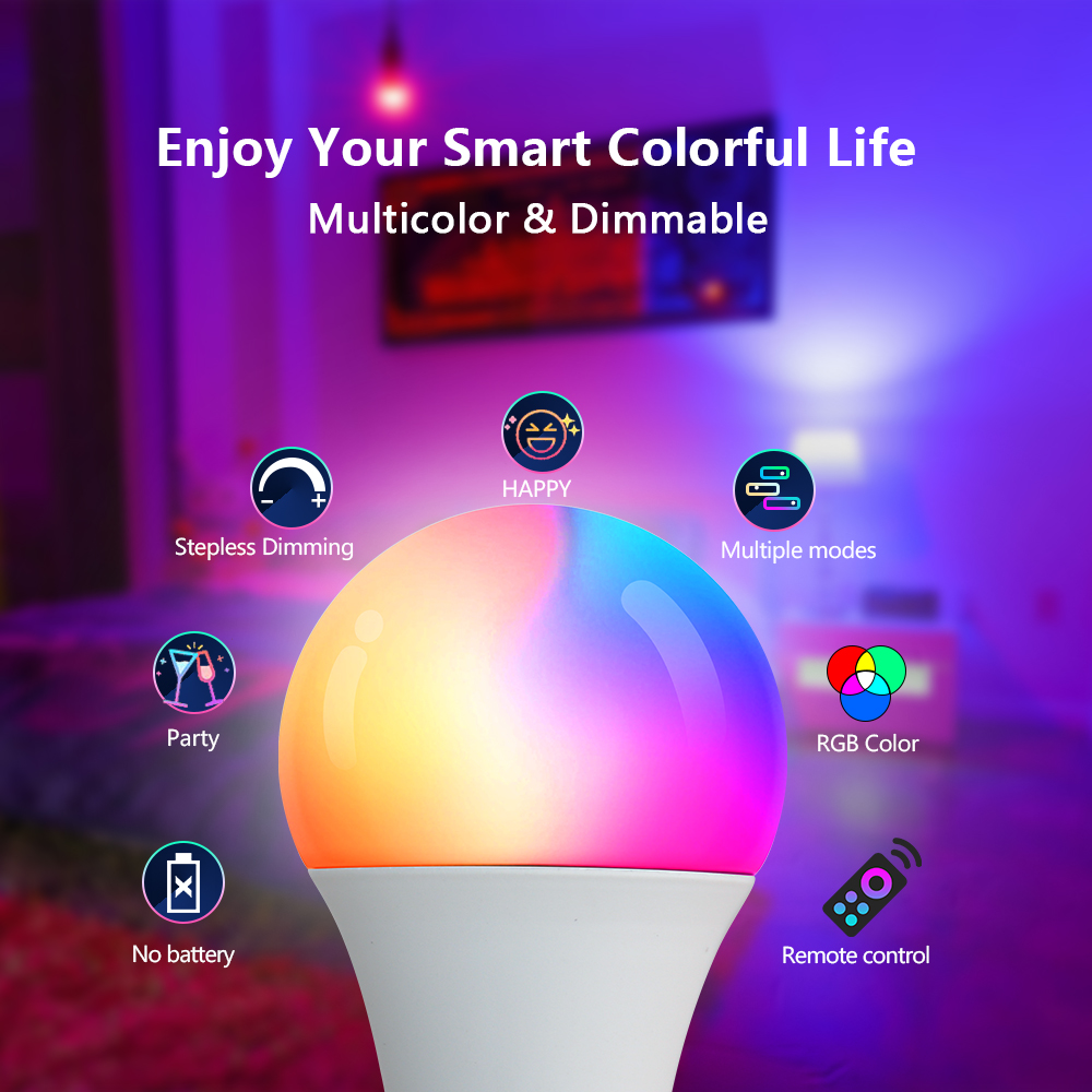 16 Renk RGB Ampul LED Çok Renk - Colour Changing Bulb incelemesi ve fiyatı